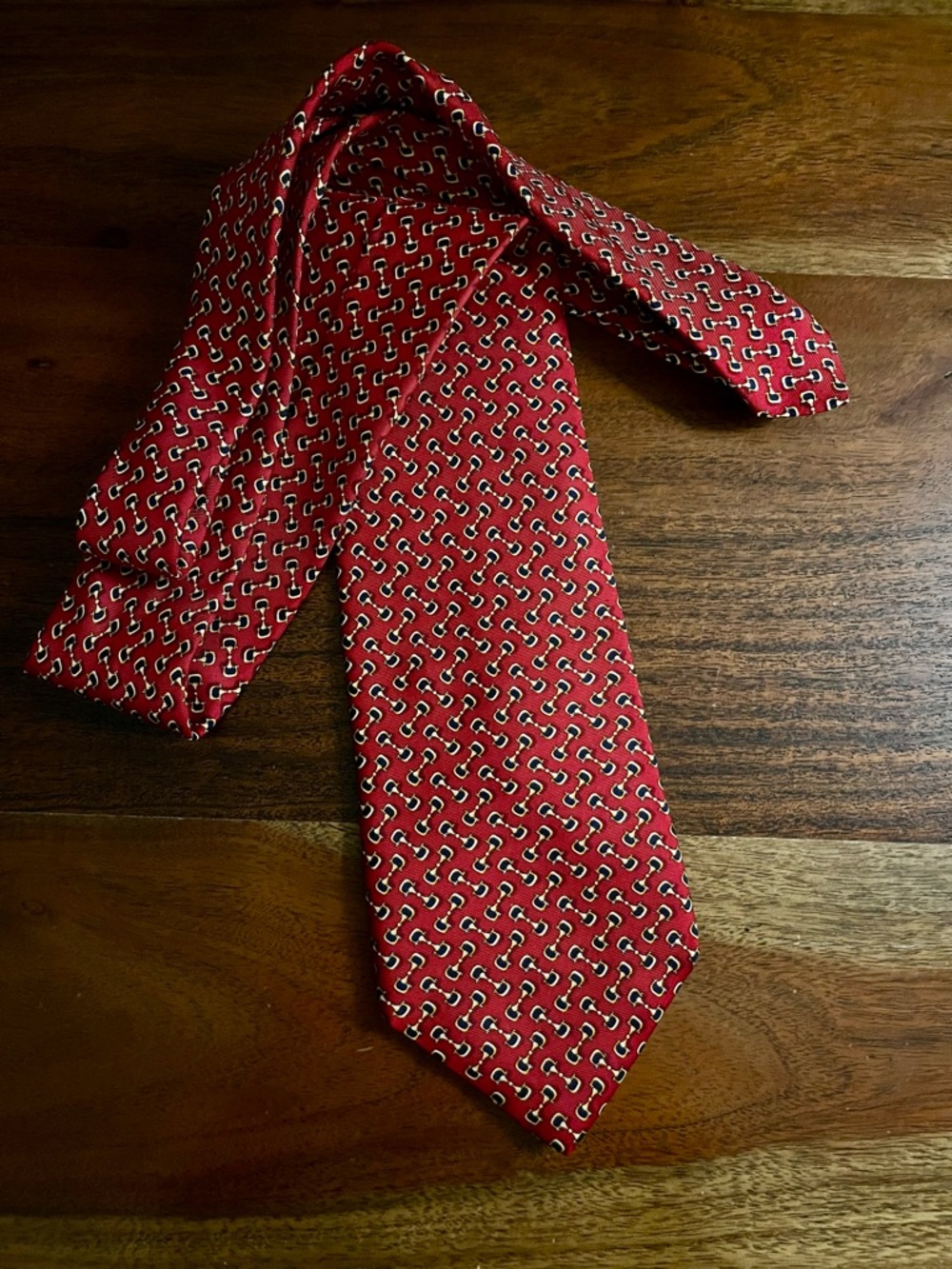 Crowley & Finch Red Horse Bit Tie- Year of the Horse 2026 Derby Ready